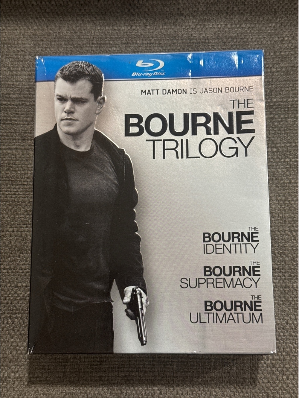 The Bourne Trilogy (Bourne IdentitySupremacy/Utimatum 3-disc Blu-ray)